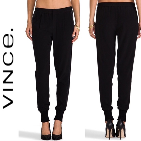Vince Pants - Vince Navy Jogger Pant M